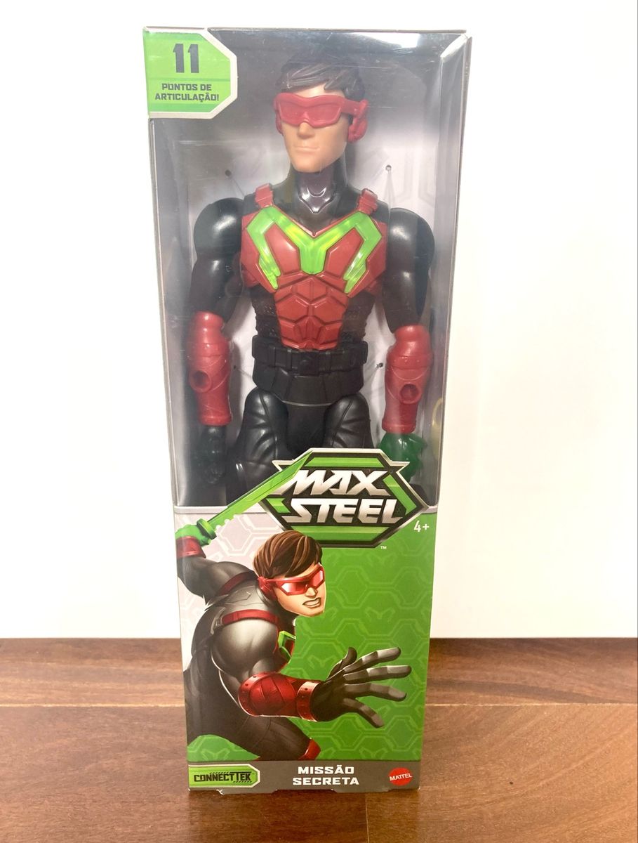 Boneco Max Steel | Brinquedo para Bebês Mattel Nunca Usado 76163760 ...