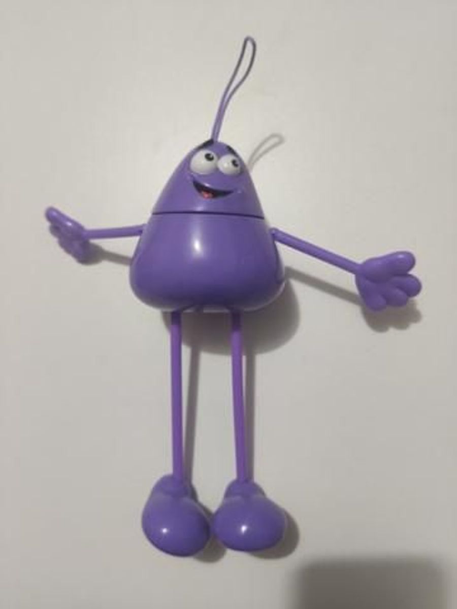 Boneco Mcdonalds Shake Roxo Colecionador Mc Donalds Kids | Brinquedo ...