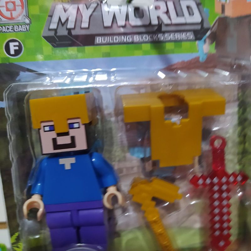 Bonecos My World Minecraft, Brinquedo Generica Nunca Usado 86346893