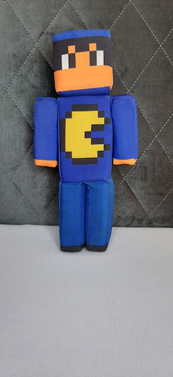 Boneco Minecraft