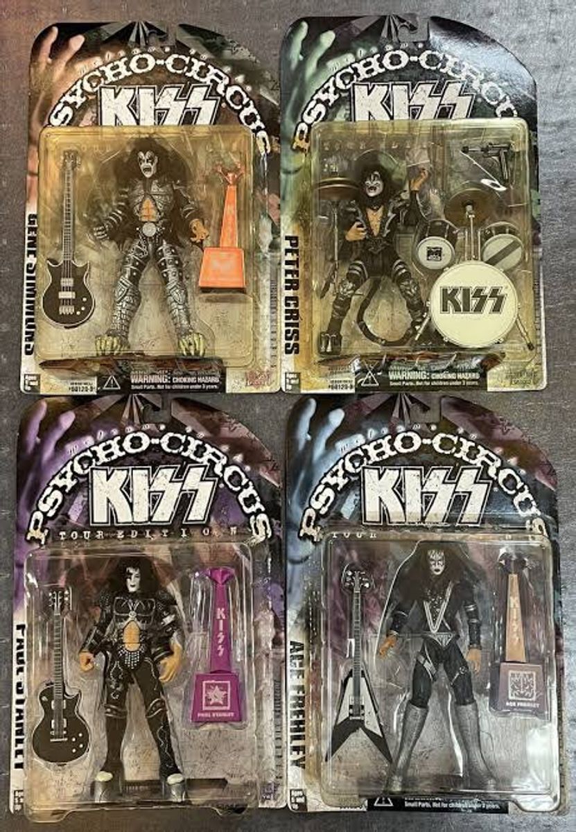 KISS Psycho Circus - McFarlane Toys - Set de 4 action-figures
