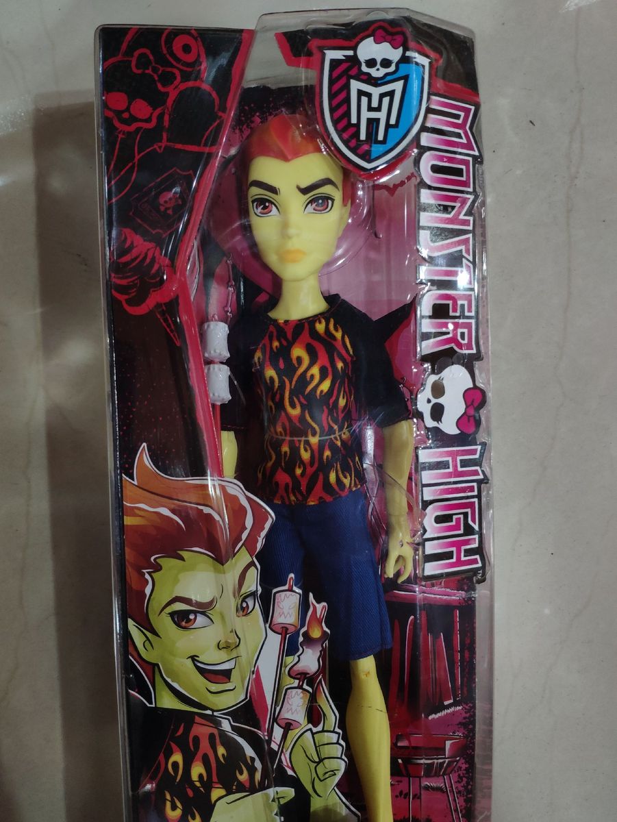 Boneca Antiga Doll Monster High Heath Burns da Mattel | Brinquedo Mattel  Usado 87277970 | enjoei