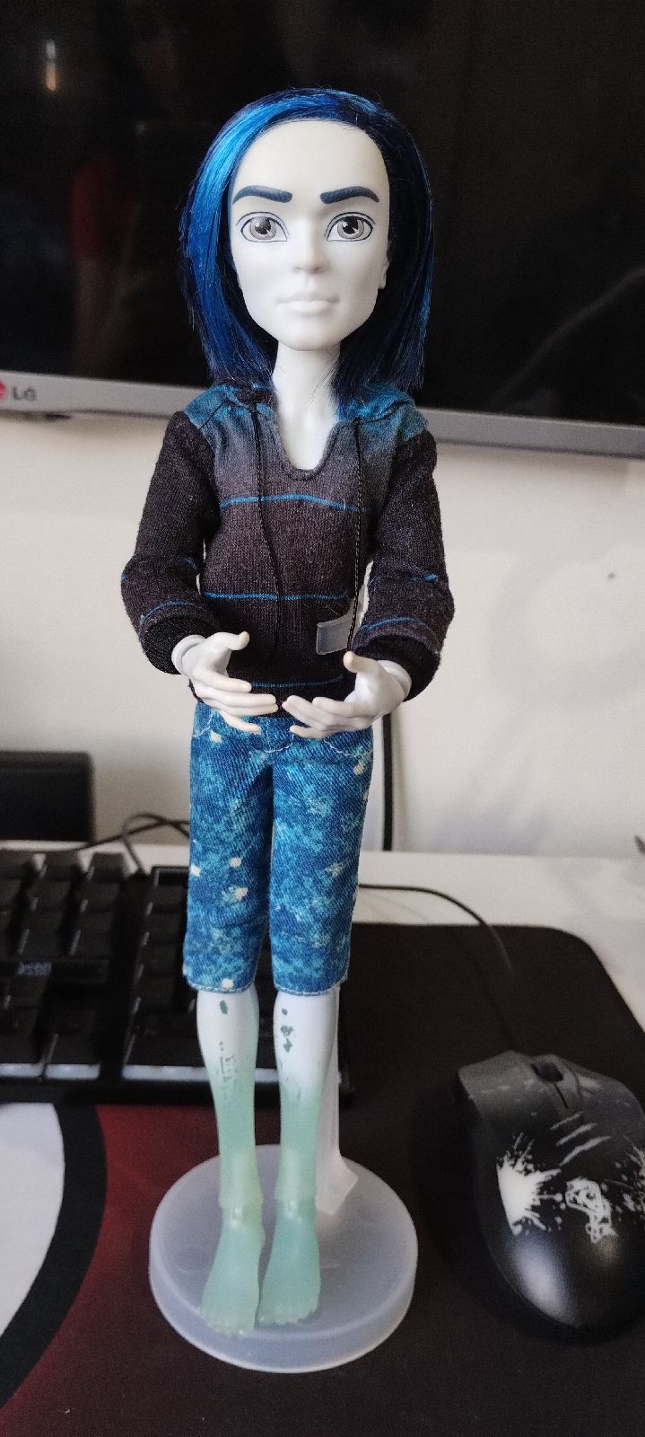 Boneco Monster High Invisible Billy | Brinquedo Mattel Usado 138043740 ...