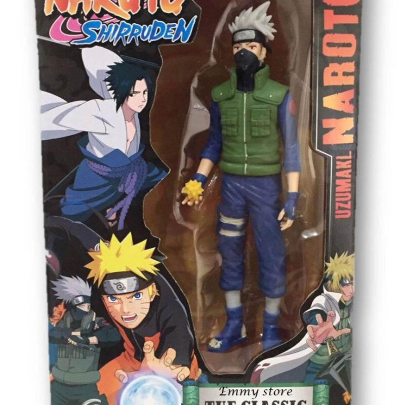 Boneco Naruto Shippuden Kakashi 18cm | Hot Toys Nunca Usado