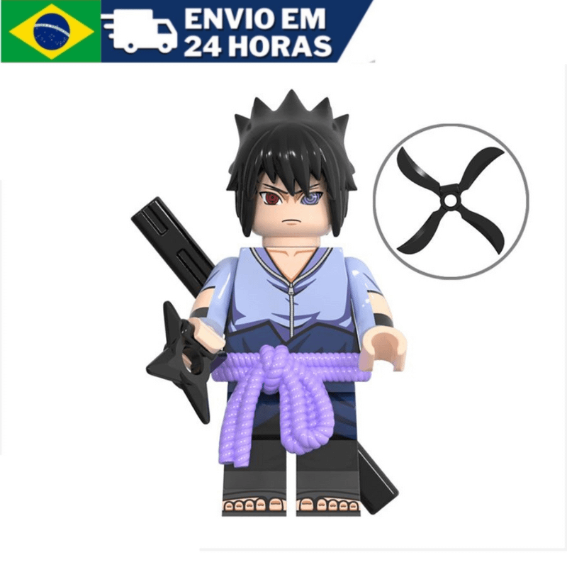 Boneco Blocos De Montar Ninja Da Vila Oculta Da Névoa Naruto - WM - Bonecos  - Magazine Luiza