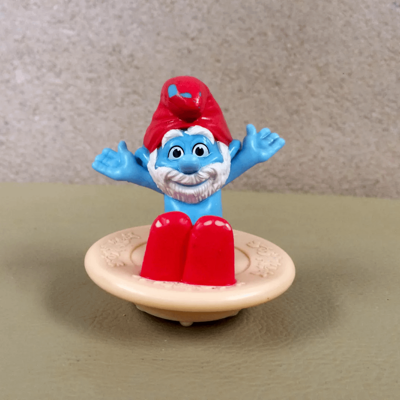 Boneco Papai Smurf Mclanche Feliz, Brinquedo Mcdonald's Usado 93458535