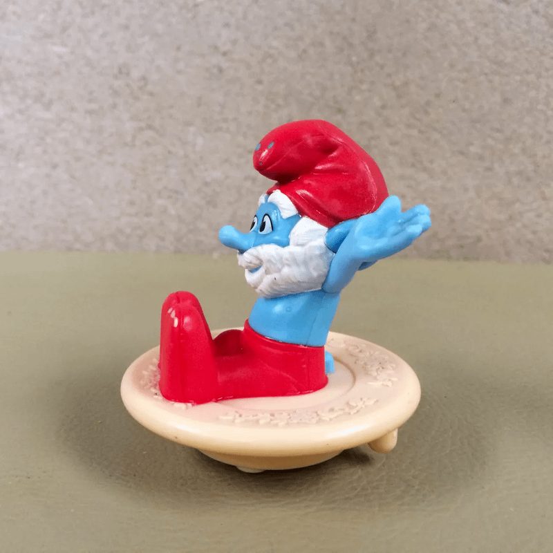 Boneco Papai Smurf Mclanche Feliz, Brinquedo Mcdonald's Usado 93458535