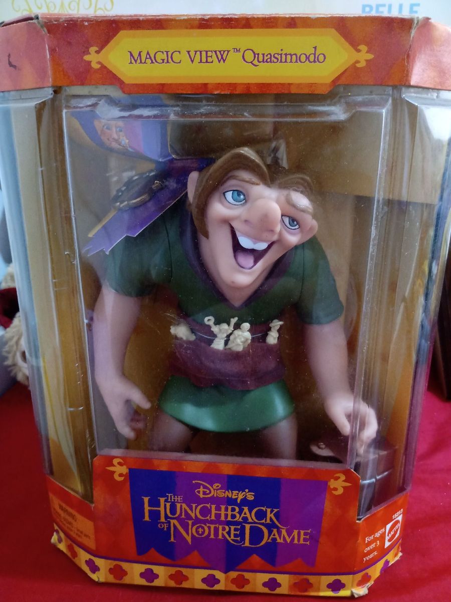 Boneco Quasimodo Corcunda de Notre Dame Mattel | Brinquedo Disney Nunca ...