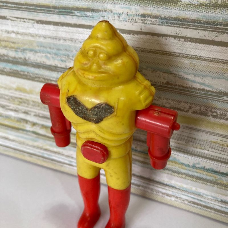Boneco Robô Antigo Anos 80 Lança Mísseis | Brinquedo Usado