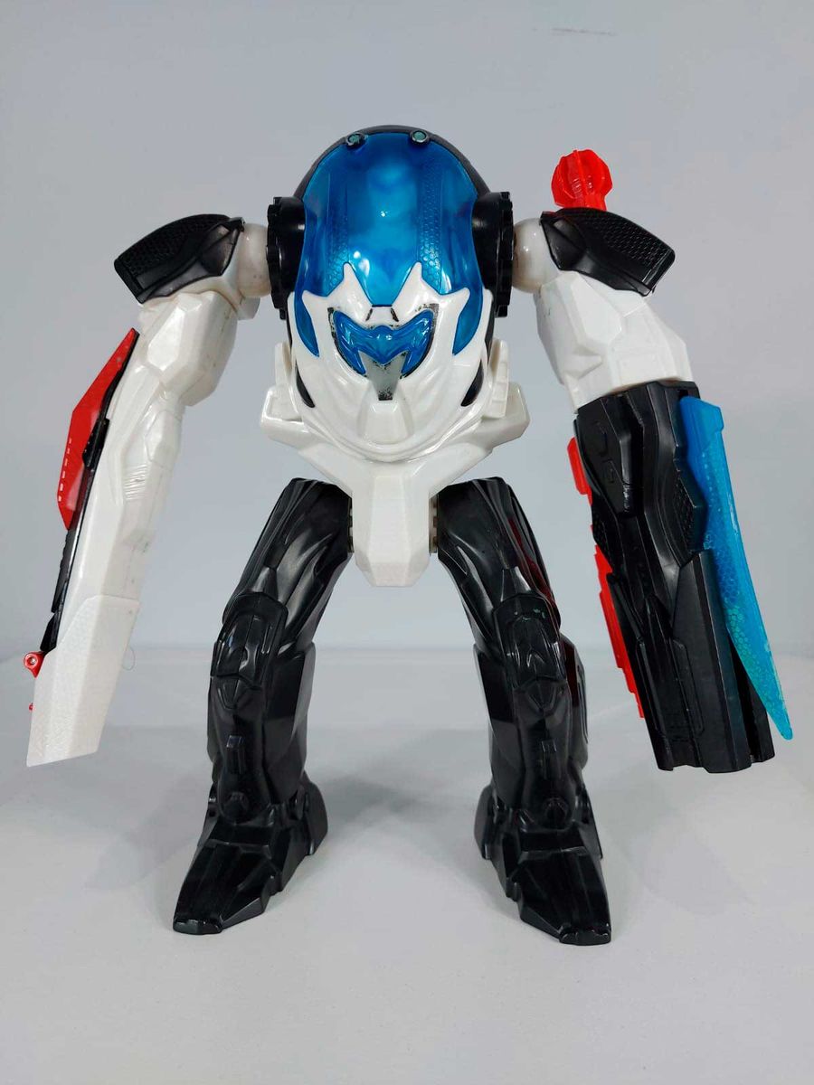 Boneco Robô Max Stell - Max Rocket 28cm Mattel | Brinquedo Mattel Usado ...