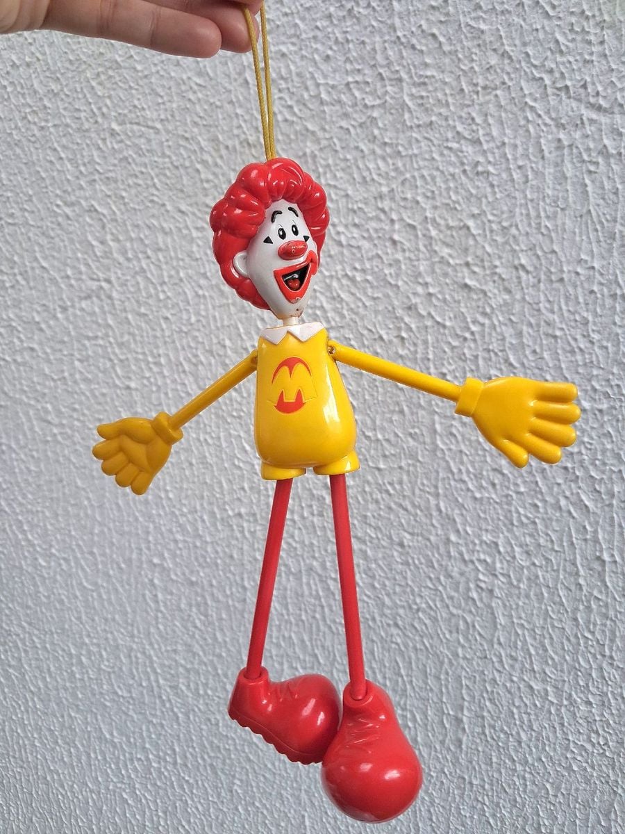 Boneco Ronald Mcdonald Antigo Mcdonals | Brinquedo Mcdonalds Usado ...