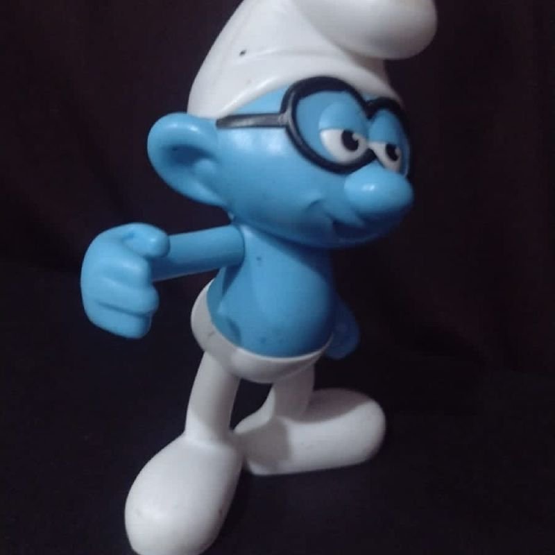 Boneco Papai Smurf Grande, Playtoy Brinquedos