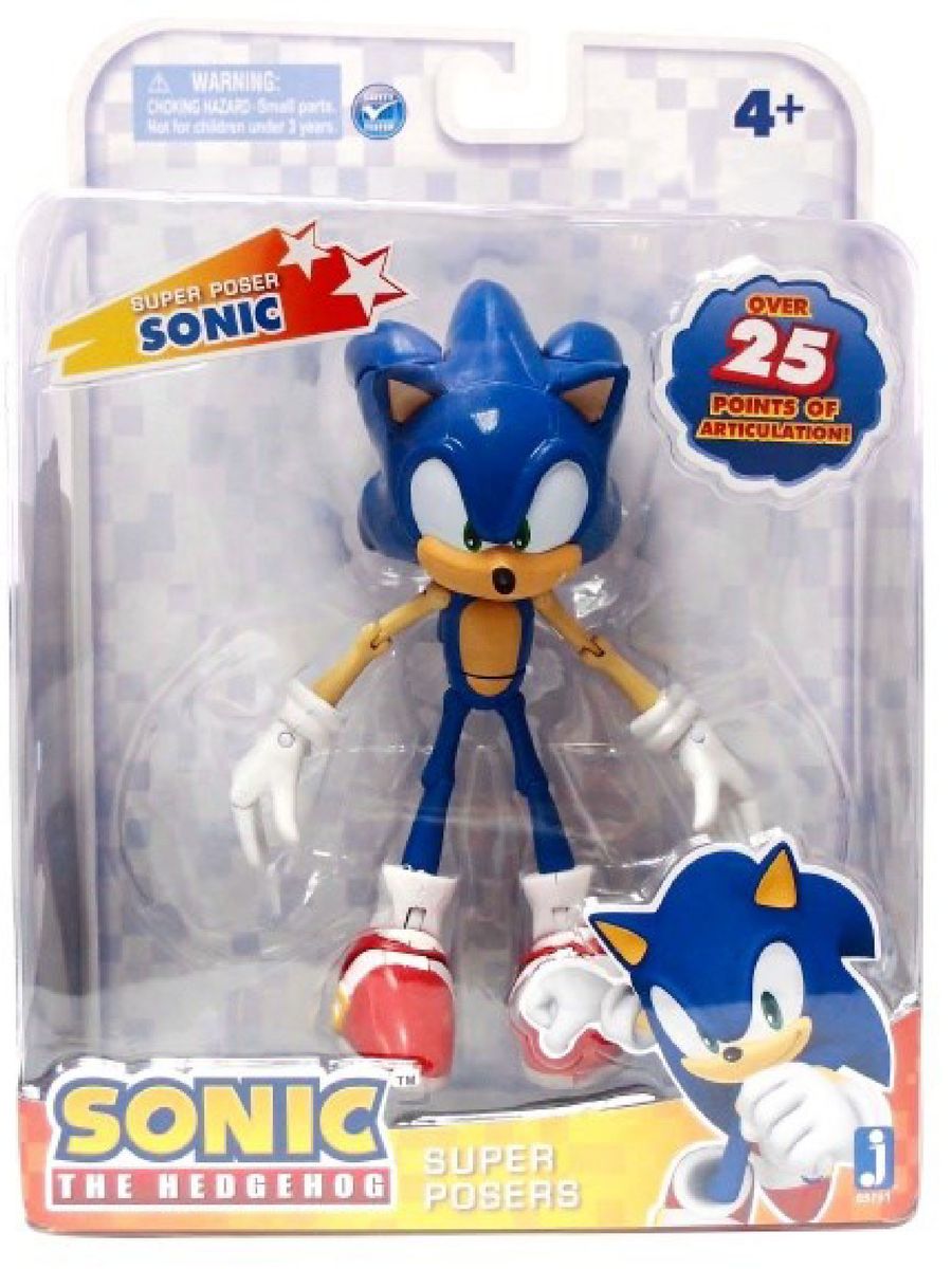 Boneco articulado sonic