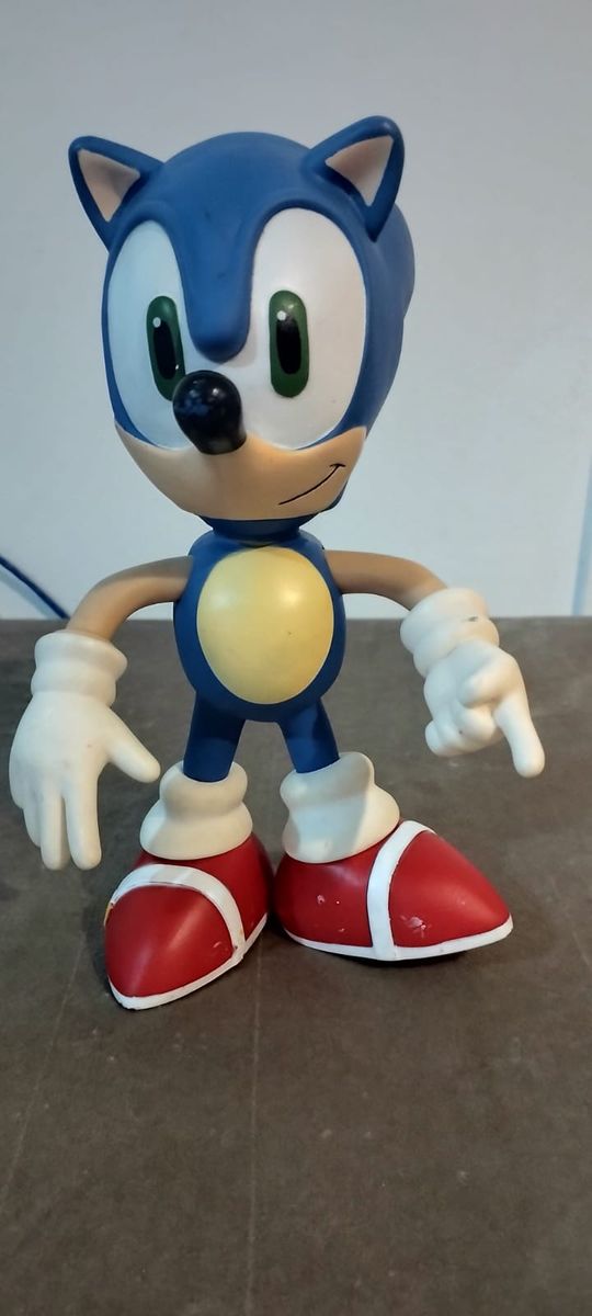 Boneco Sonic Articulado Grande Brinquedo Caixa Collection Lançamento Action  Figure 16cm | Brinquedo Importado Nunca Usado 78535314 | enjoei