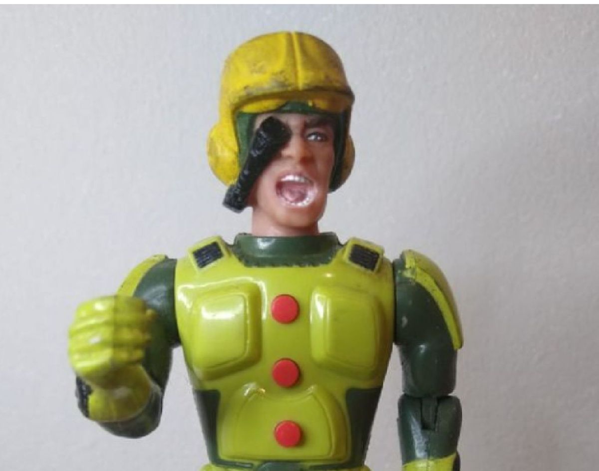 Jouet vintage. Sound Force Rescue forces in Action. ( toys island 1990