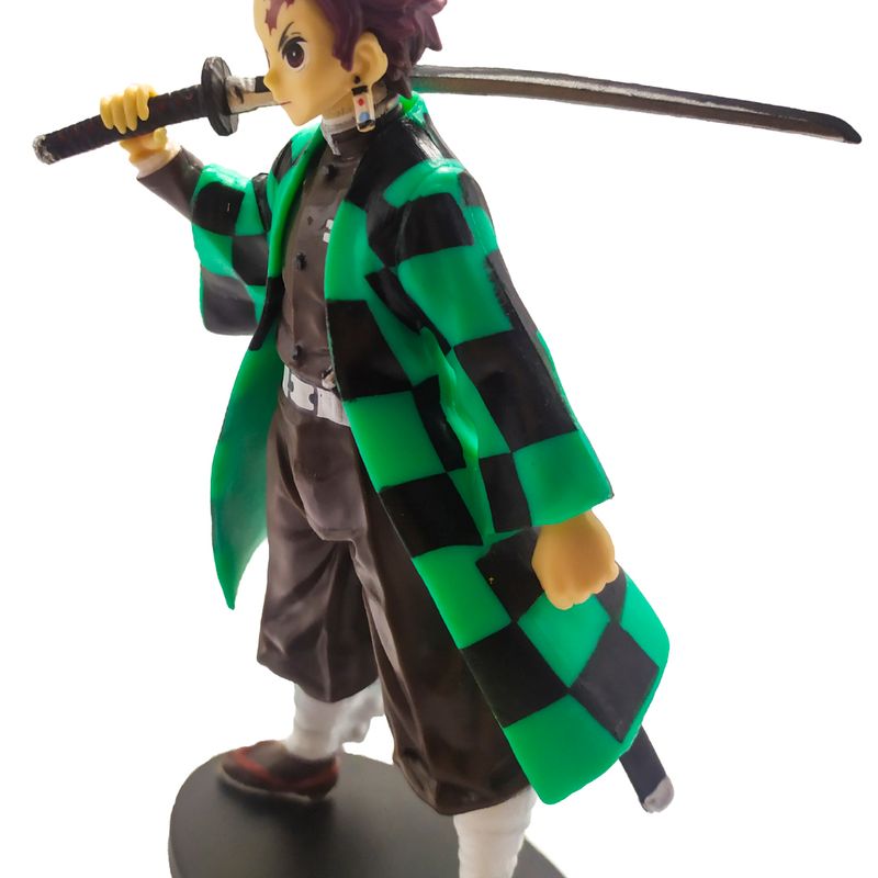 Gazaar Boneco Kimetsu No Yaiba Kamado Tanjiro, 16 cm, boneco de desenho  animado, estátua de Ainme japonês, modelo colecionável, ornamentos de mesa