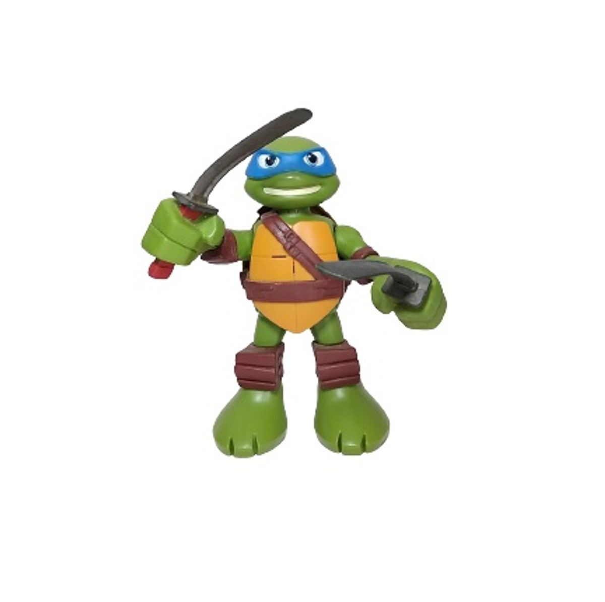 Boneco Tartarugas Ninja Azul Leonardo Brinquedo Coleção Half
