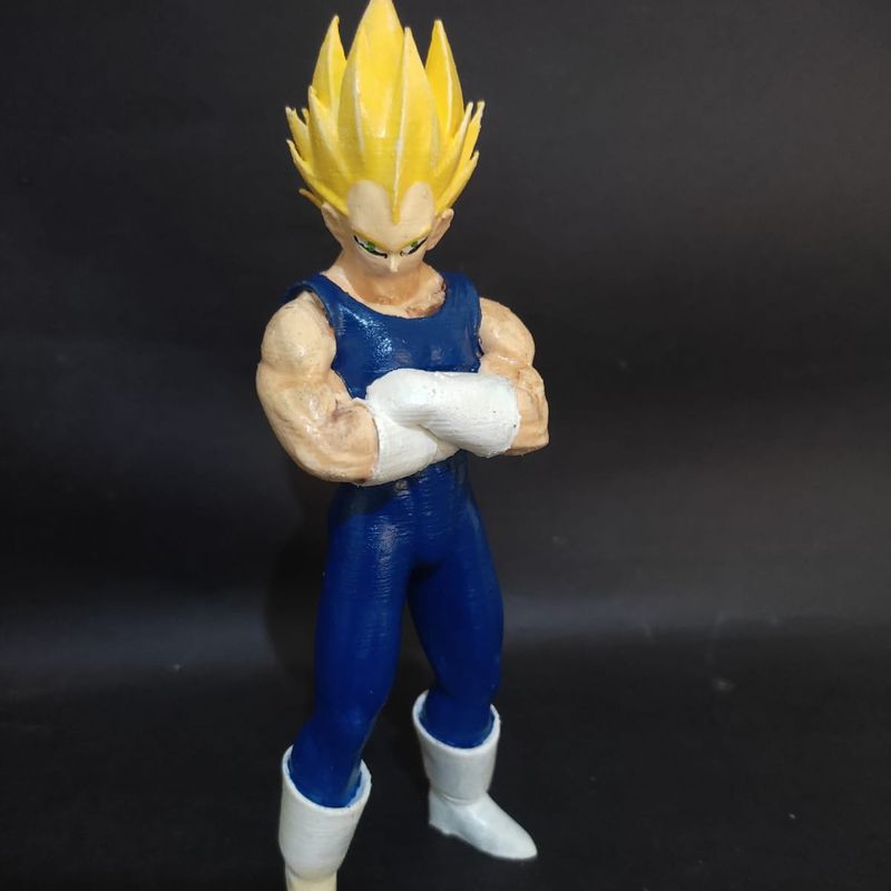 Boneco Vegeta Dragon Ball Desenho