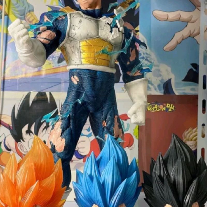 Luminária Goku Perfil Dragon Ball Dbz