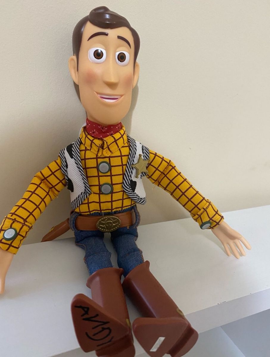 Boneco Woody Original Toy Story Brinquedo para Bebês Toy Story Nunca