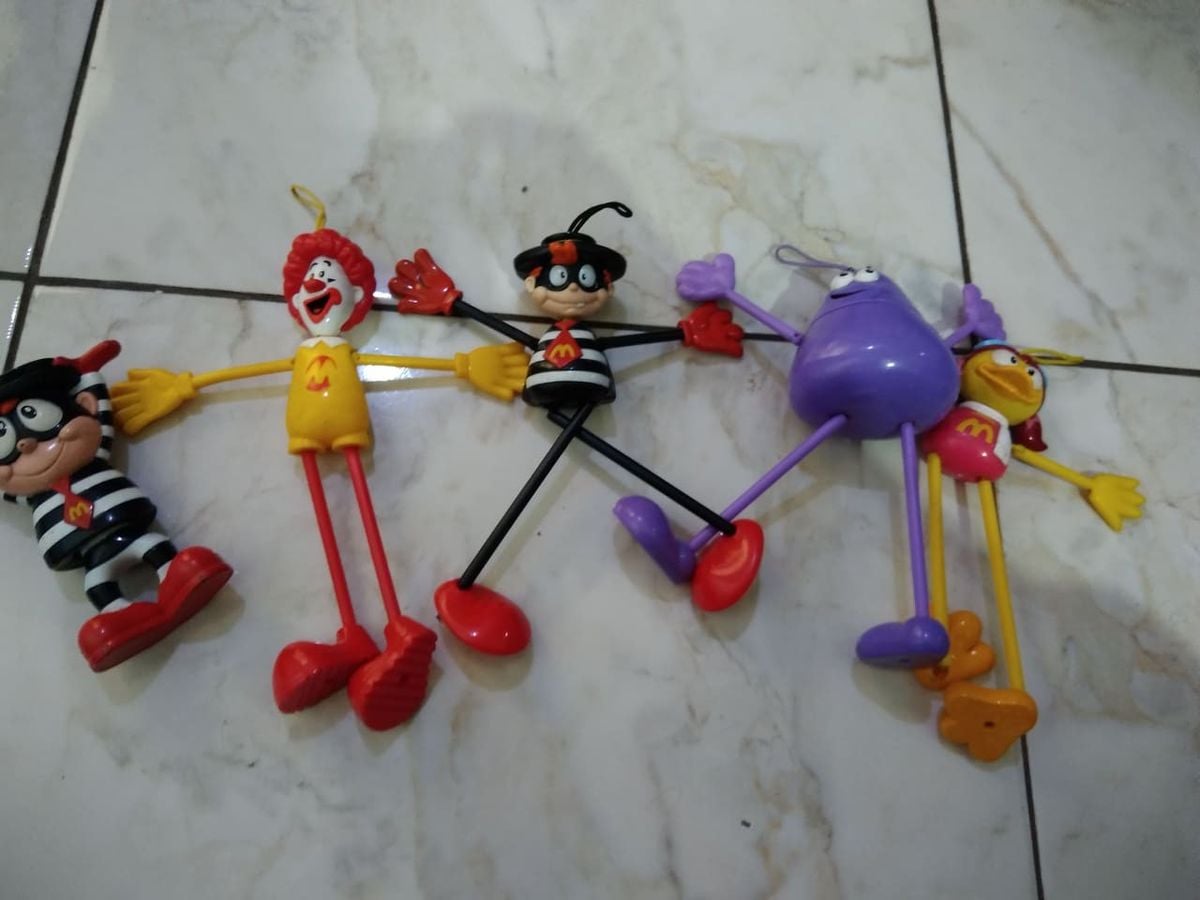 Bonecos Antigos Mc Donalds | Brinquedo Macdonalds Usado 72146539 | enjoei