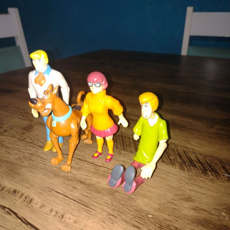 3 Bonecos Turma do Scooby Doo - Fred, Velma e Salsicha, Brinquedo Scooby  Doo Nunca Usado 72981328