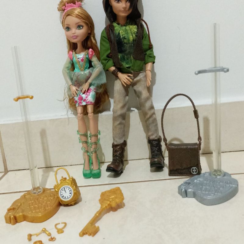 ashlynn e hunter 🩷💚 #fyp #fy #coleçãodebonecas #bonecas #mattel #dol