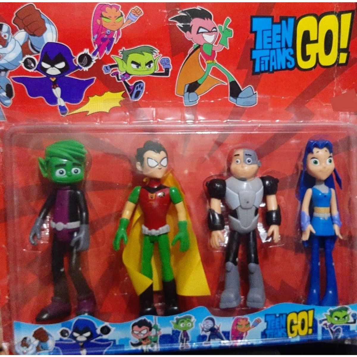 Bonecos Jovens Titãs Pvc Novo Na Caixa | Brinquedo Nunca Usado 85080286 ...