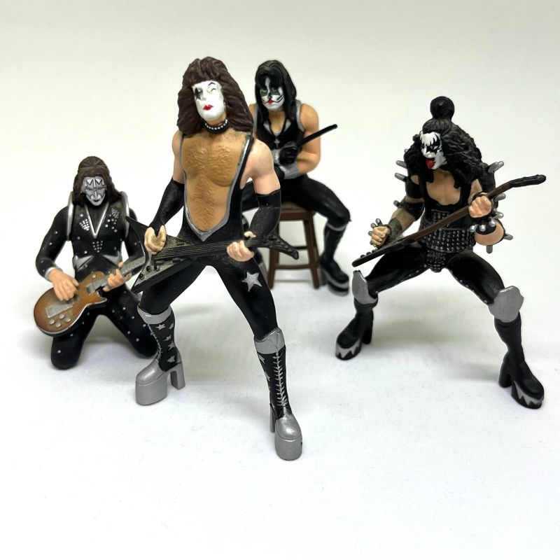 【KISS】LIMITED EDITION BAND SET フィギュア Bonecos Kiss Limited Edition Band Set Super Stars | Mcfarlane Toys