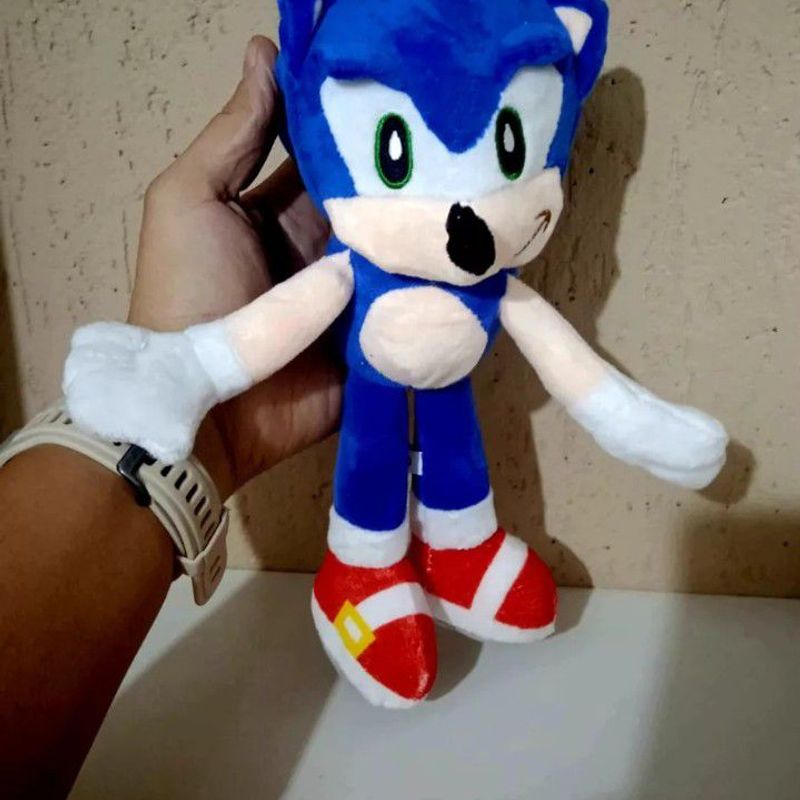 Bonecos Sonic Coleção Ação+Pelúcia Grande 30cm Sonic Musical, Pelúcia  Imports Nunca Usado 92209339