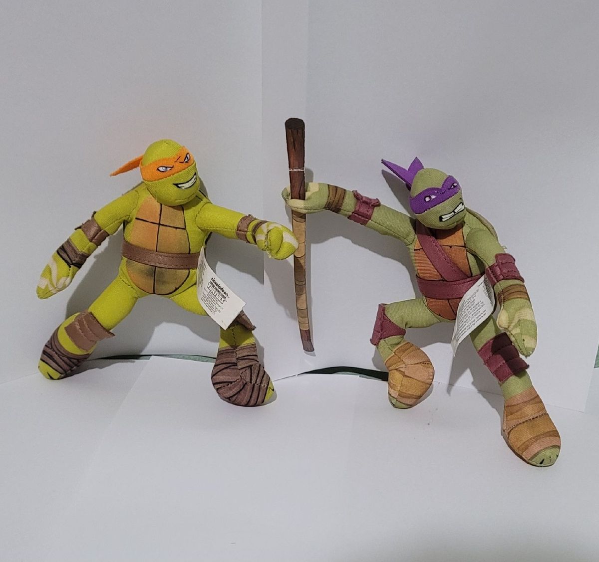 Boneco Pelúcia Grande Tartarugas Ninja Donatello 45cm