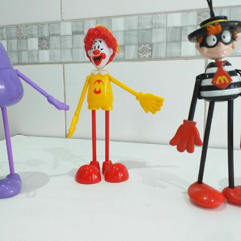 Boneco Papa Burguer | Brinquedo Mcdonald's Usado 83212836 | enjoei