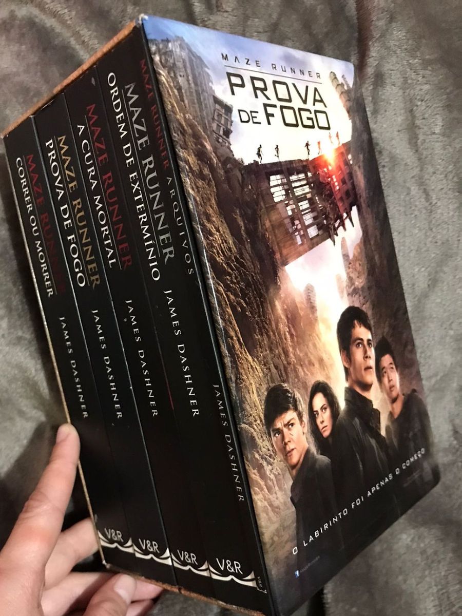 Book Completo Prova De Fogo Autor :maze Runner | Produto Feminino Nunca ...