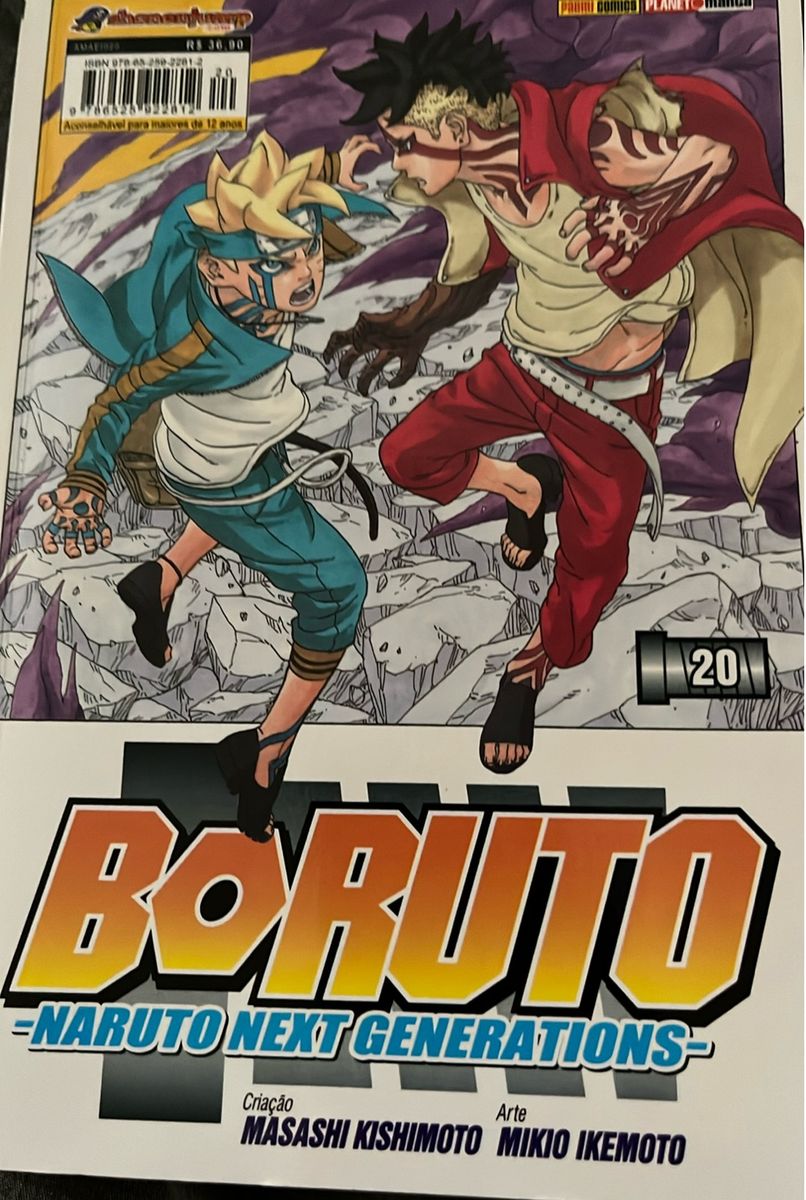 Boruto: Naruto Next Generations Vol. 20 | Usado 107417081 | enjoei