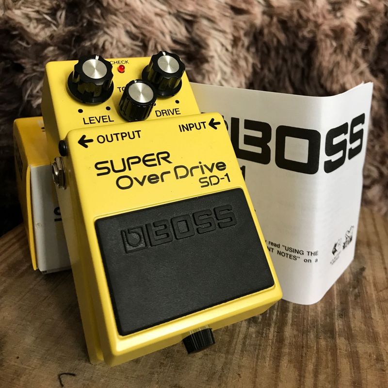 在庫大放出セール対象商品！！BOSS SD-1 SUPER OverDrive 1982年