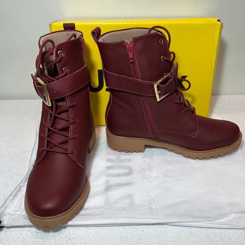 Botas de best sale couro feminina usaflex