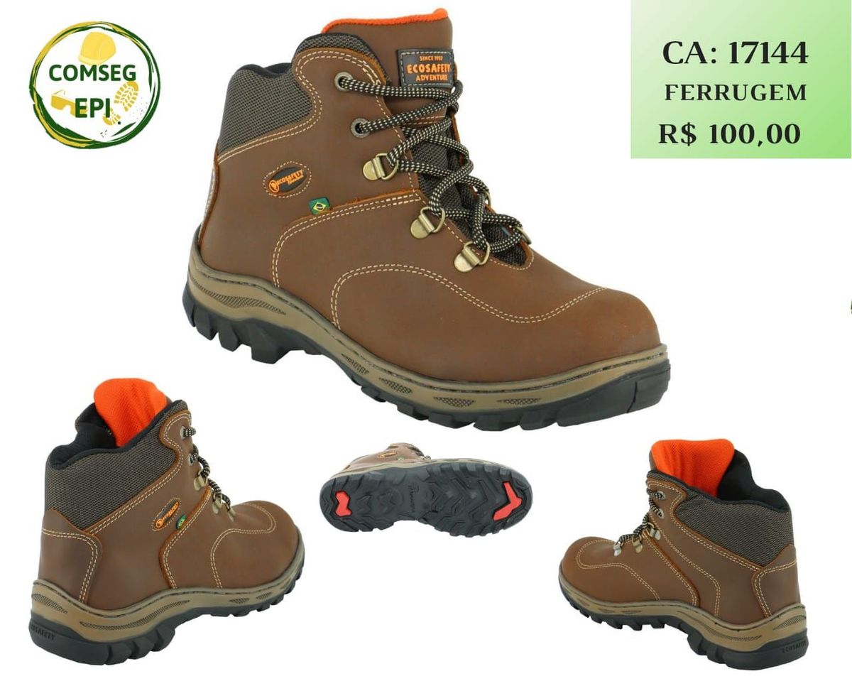 bota feminina ecosafety