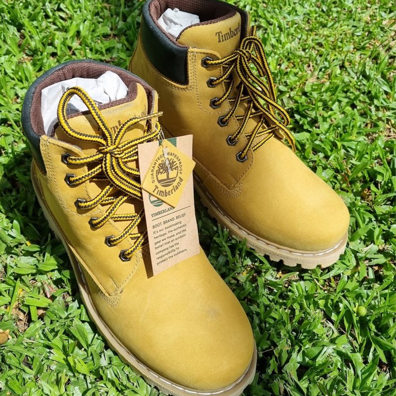 Timberland amarela hot sale