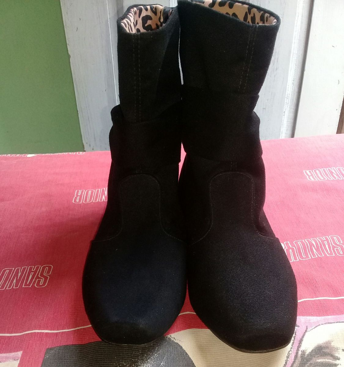 bota de cavalgada feminina