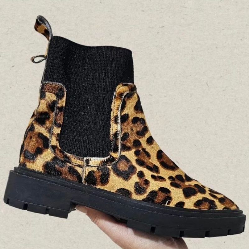 Bota Bottero Boot Bota Onça Arezzo Bota Animal Print Arezzo Couro