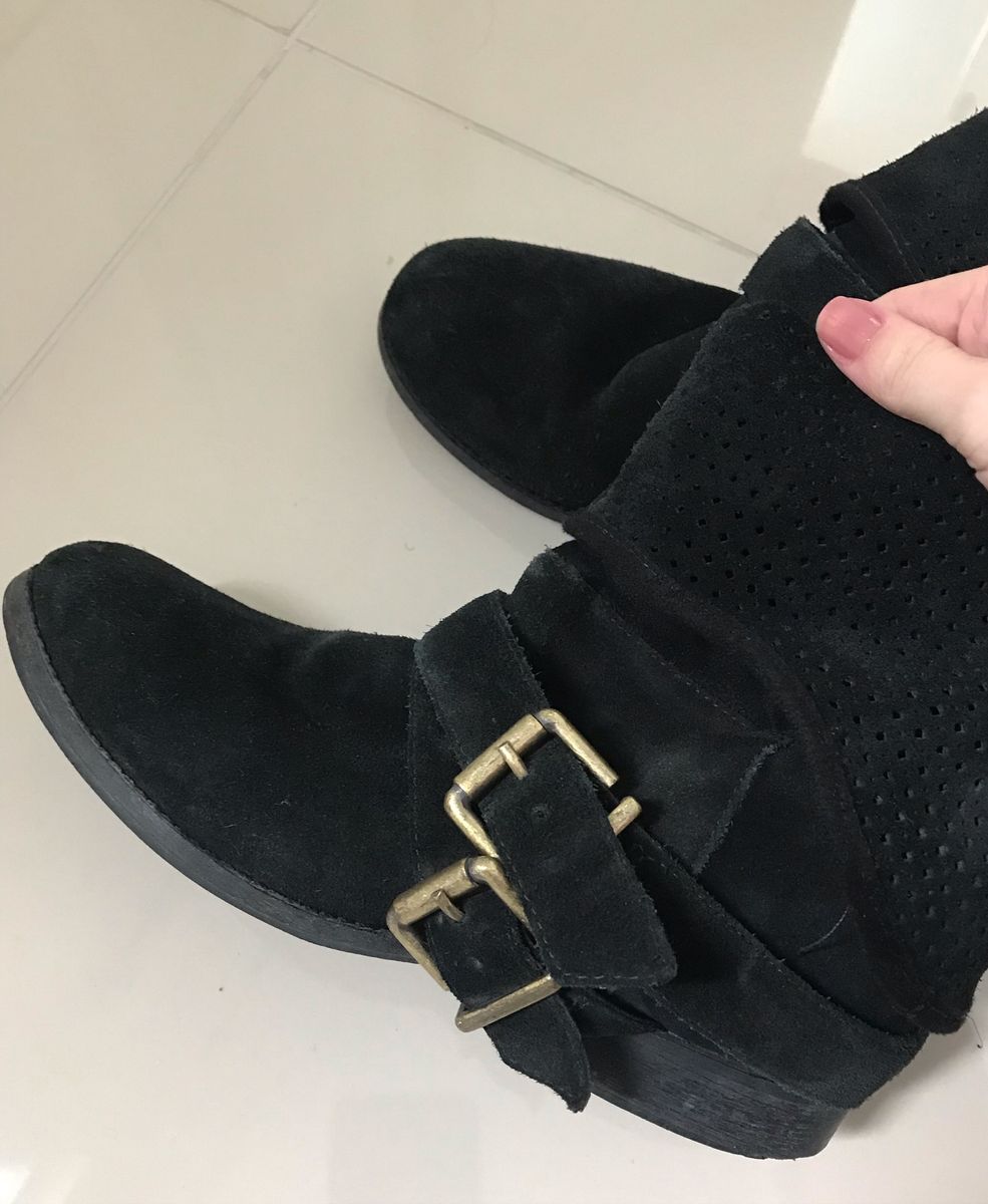 bota cano curto feminina baixa
