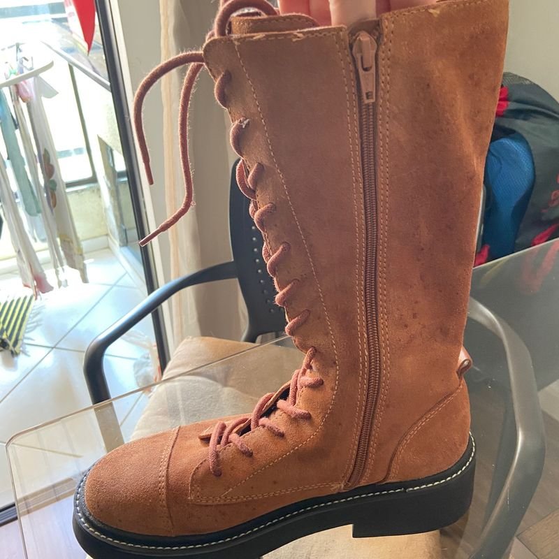 Bota Arezzo Camur a Cole o Inverno 2022 Bota Feminina