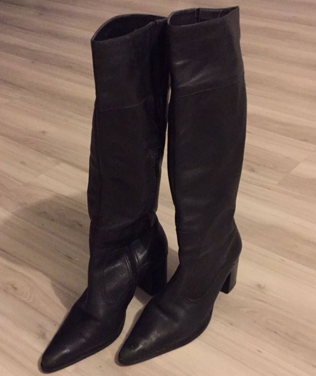 bota arezzo cano alto