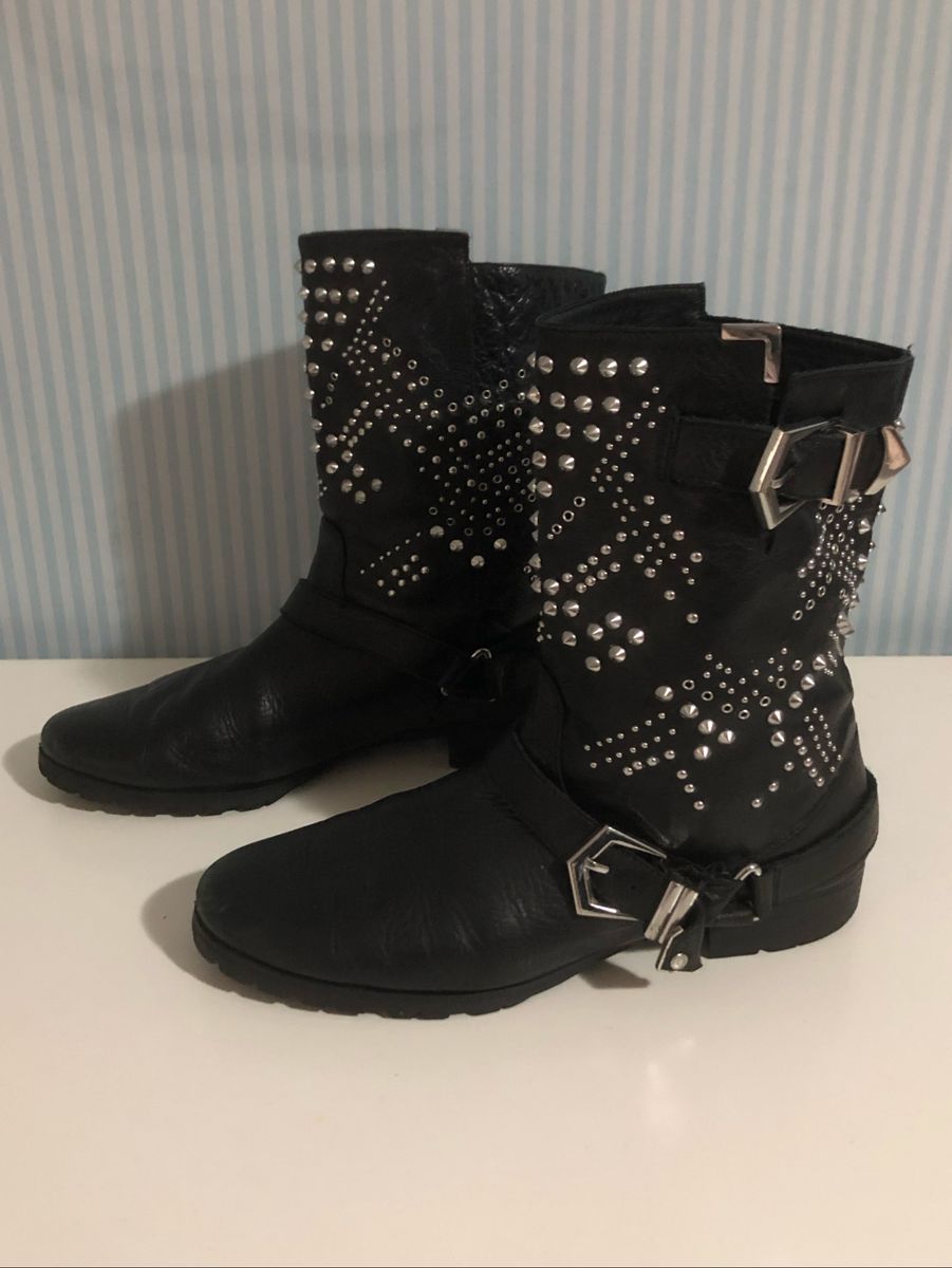 botas biker zara