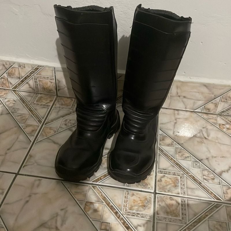 Bota bombeiro civil fashion usada