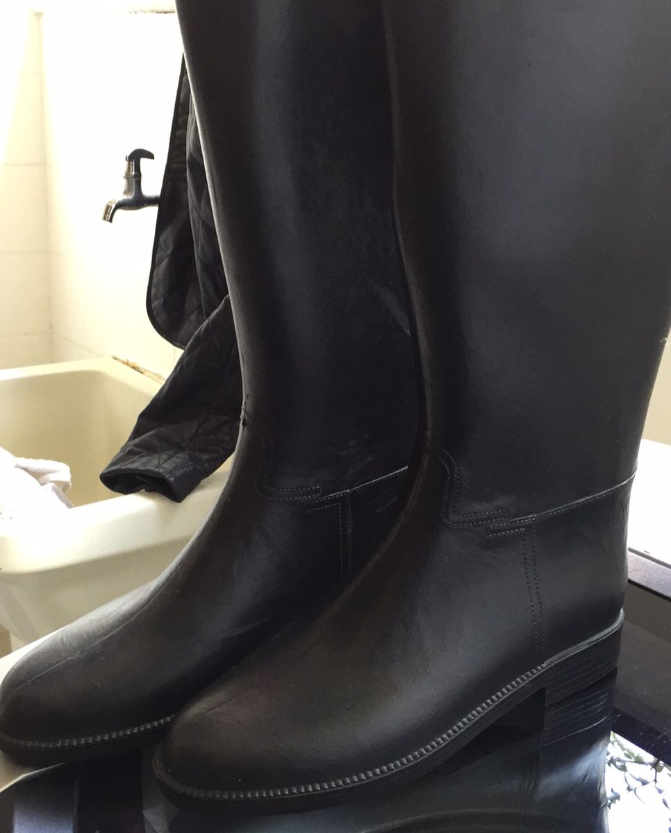 bota de borracha para hipismo