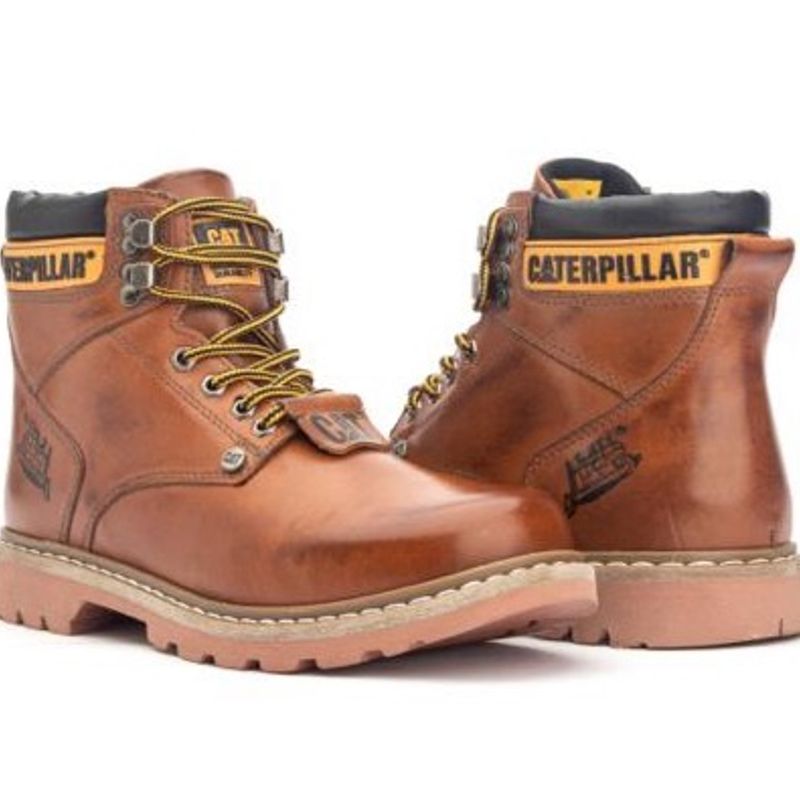 Botas sales caterpillar couro