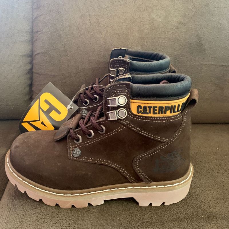 Botinha Infantil Masculina Bota Da Caterpillar Infantil Coturno