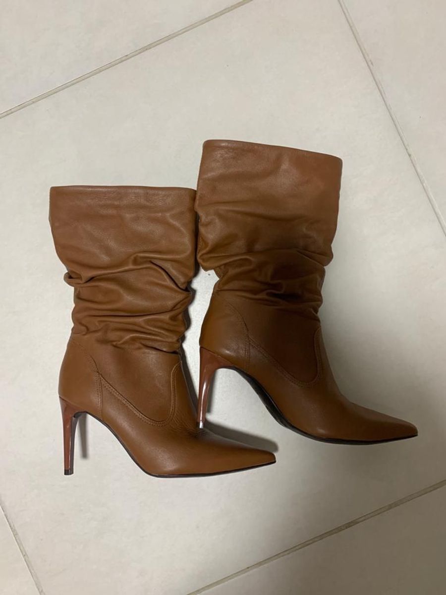 bota bottero caramelo