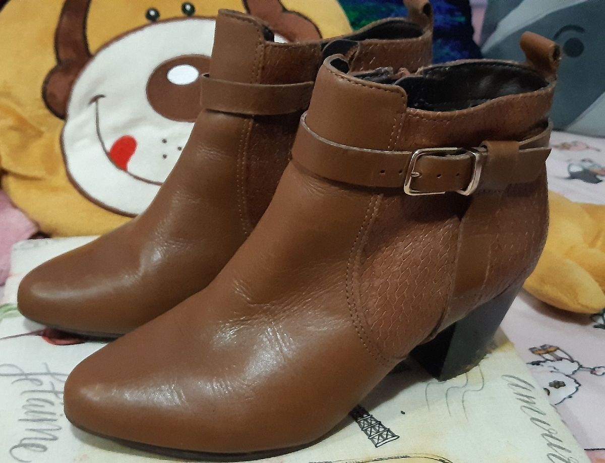 bota bottero caramelo